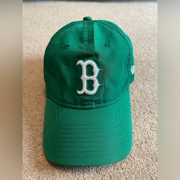 Unisex! MLB Boston Red Sox On Field 2018 ST PATRICKS DAY FLEX Hat by New Era - Picture 2 of 5
